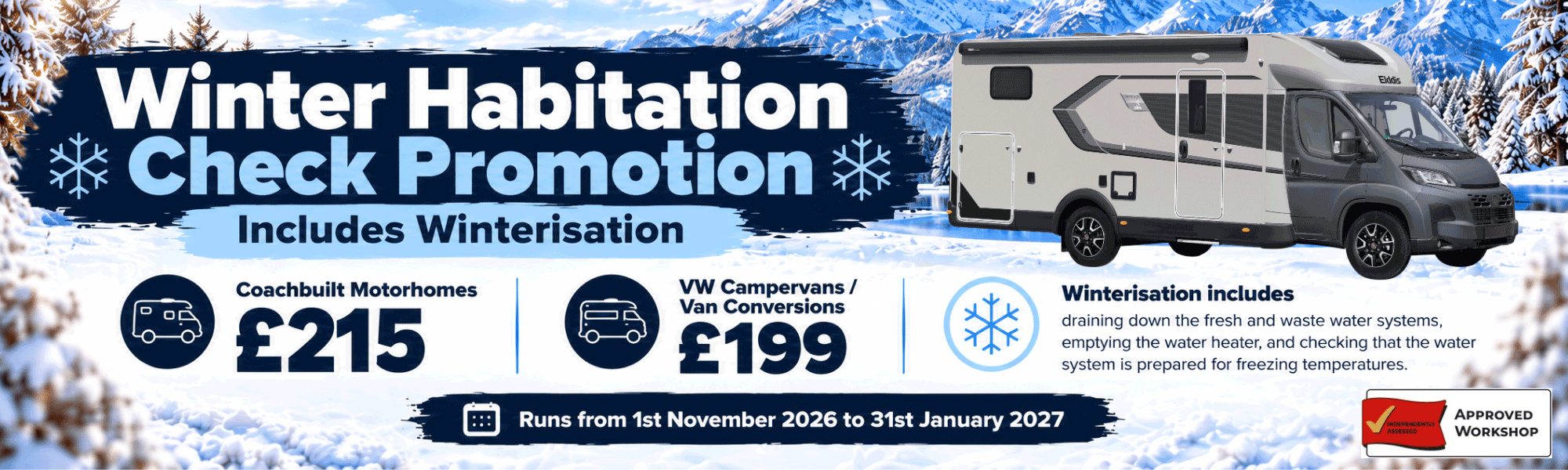 Winter Habitation Check Offer